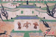 兰州敦煌壁画和遗书中的儿童：游戏花样多 读书为风尚