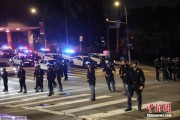 兰州约200名海军陆战队士兵进驻洛杉矶 开始执行警戒守卫任务